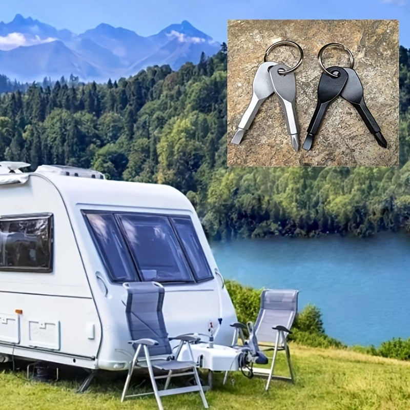 2-chi portativ tornavida to'plami, tekis va Phillips boshli, RV ta'mirlash uchun