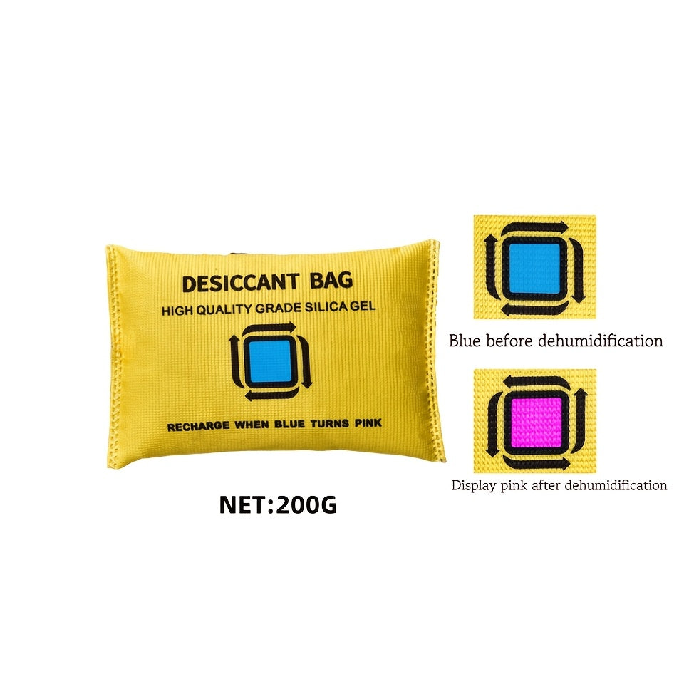 Qayta ishlatiladigan Silika Jel Avtomobil uchun namlikni olib tashlovchi sumka 100g Namlikni yutuvchi Kompakt kondensatsiya