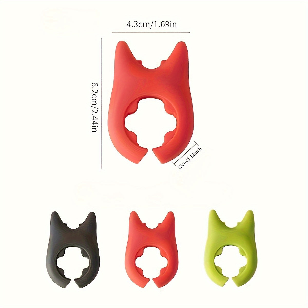 Многофункциональный набор силиконовых кухонных принадлежностей - включает в себя ложку для супа с защитой от проливания, держатель для крышек кастрюль и подставку для лопаток - идеально подходит для домашнего и ресторанного использования.