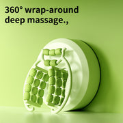 29 g'ildirakli halqa oyoq qisqichi bilan kalf mushaklari uchun qo'l massajchisi