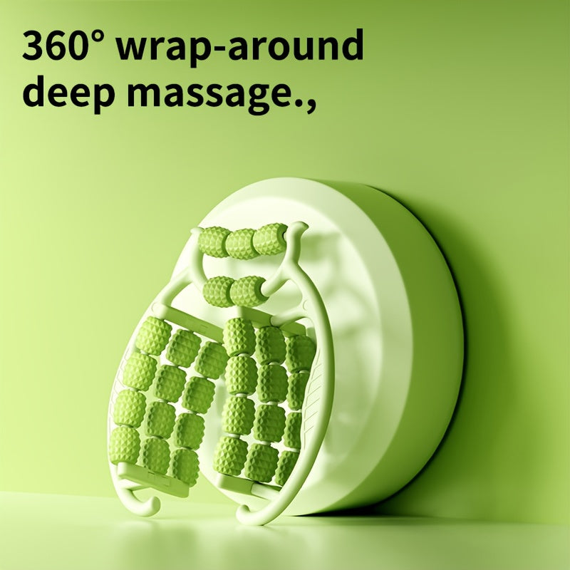 29 g'ildirakli halqa oyoq qisqichi bilan kalf mushaklari uchun qo'l massajchisi