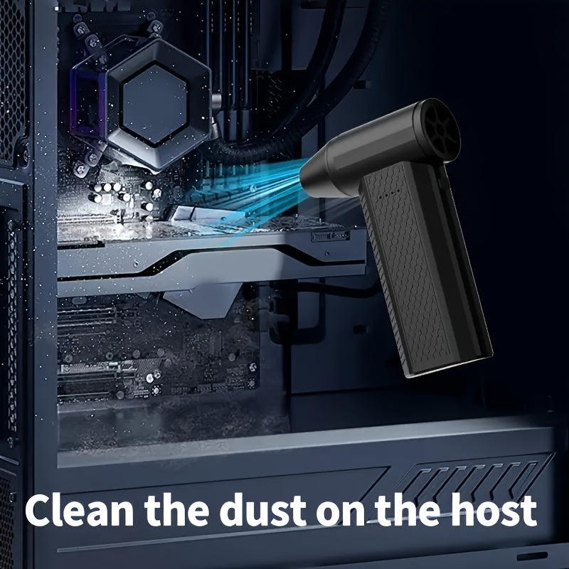 Wireless Handheld Air Blower with TurboFan Technology, 3-Speed, Rechargeable Battery