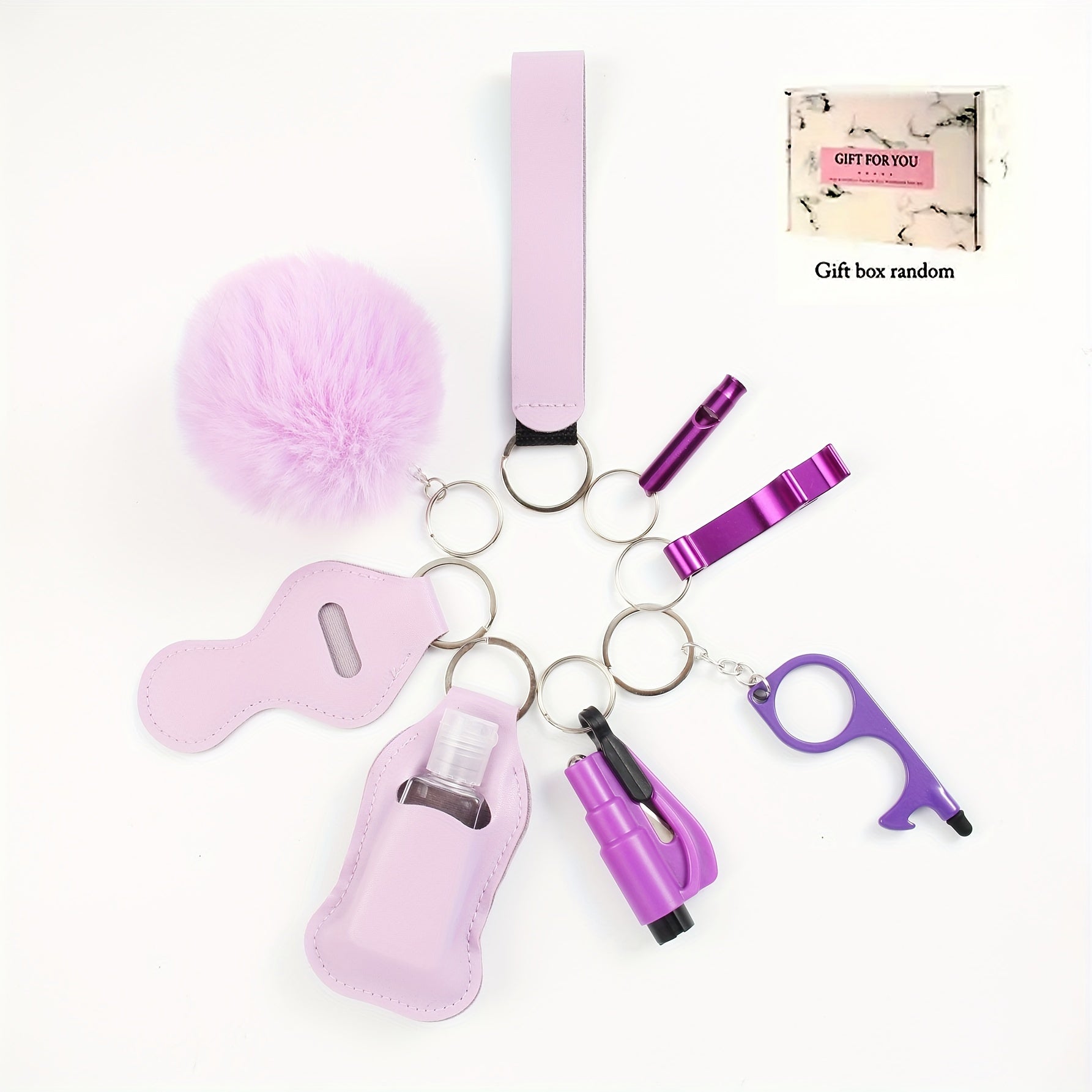 Men's Safety Protection Set with Gift Box, 8-Piece Protective Accessories