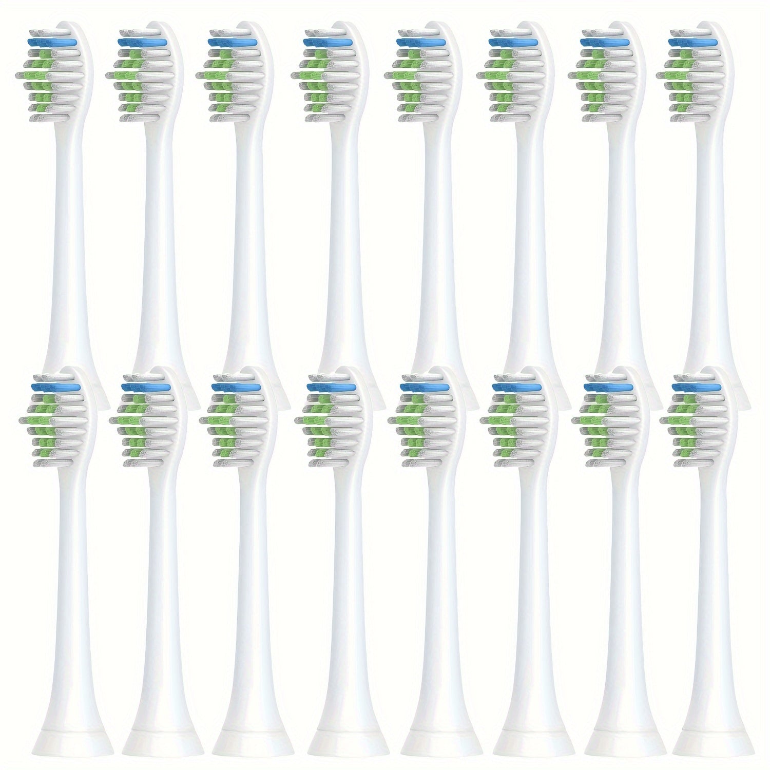 8 шт. сменных насадок для электрической зубной щетки с мягкой щетиной Dupont и крышками