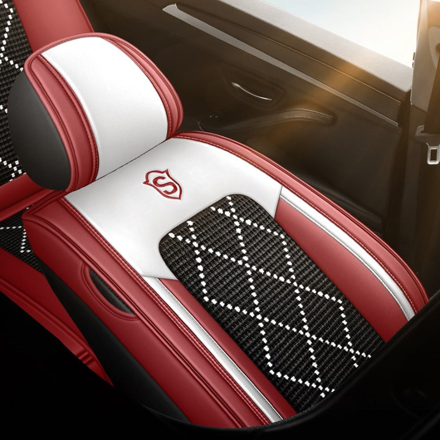 Car Seat Cover Summer Breathable Wear-Resistant Stain-Proof Protector