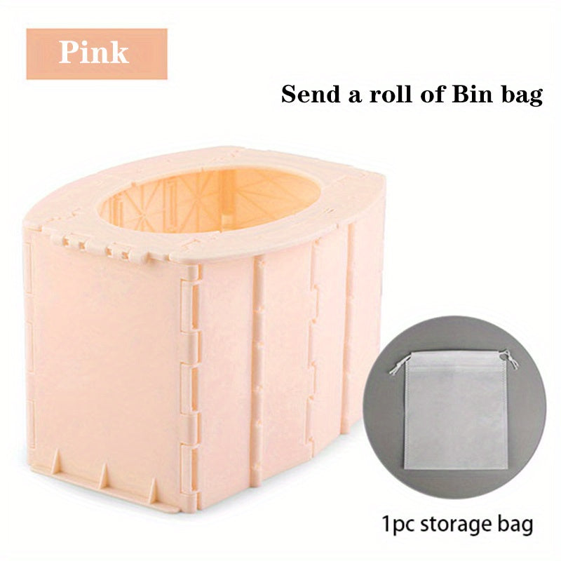 Yig'iladigan va ko'chma bolalar hojatxonasi - O'g'il va qizlar uchun favqulodda hojat o'rindig'i, sayohat va hojatga o'rgatish uchun mukammal. Rojdestvo, Halloween va Shukronalik kuni uchun ideal sovg'a!