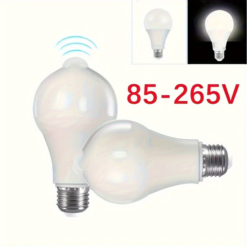 LED Motion Sensor Light Bulb for Human Body Movement E26/E27 Indoor 85-265V