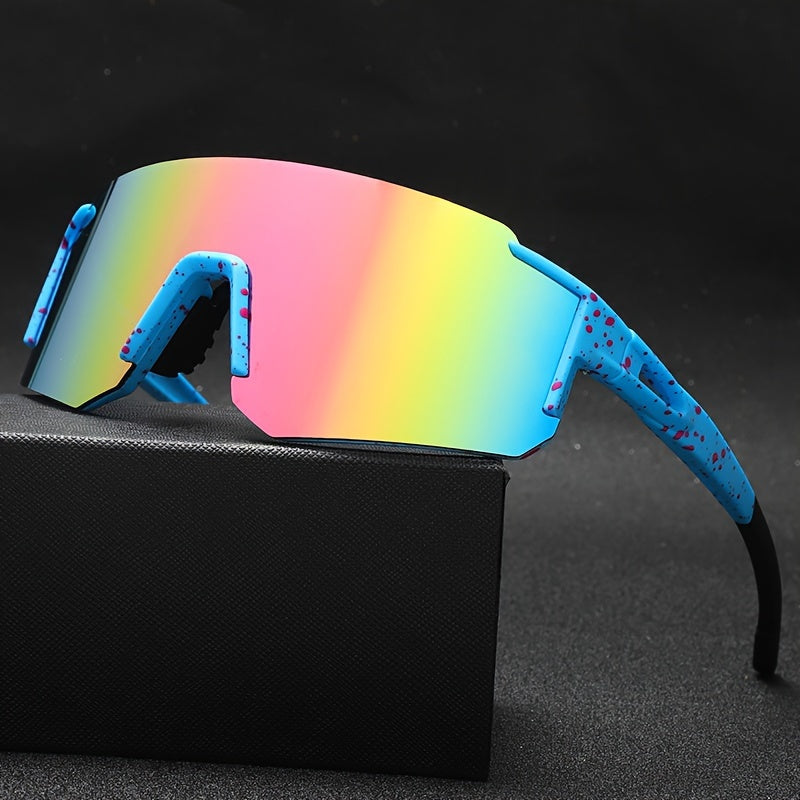 Sports Glasses for Cycling Running Fishing UV Protection Anti-Glare PC Frame