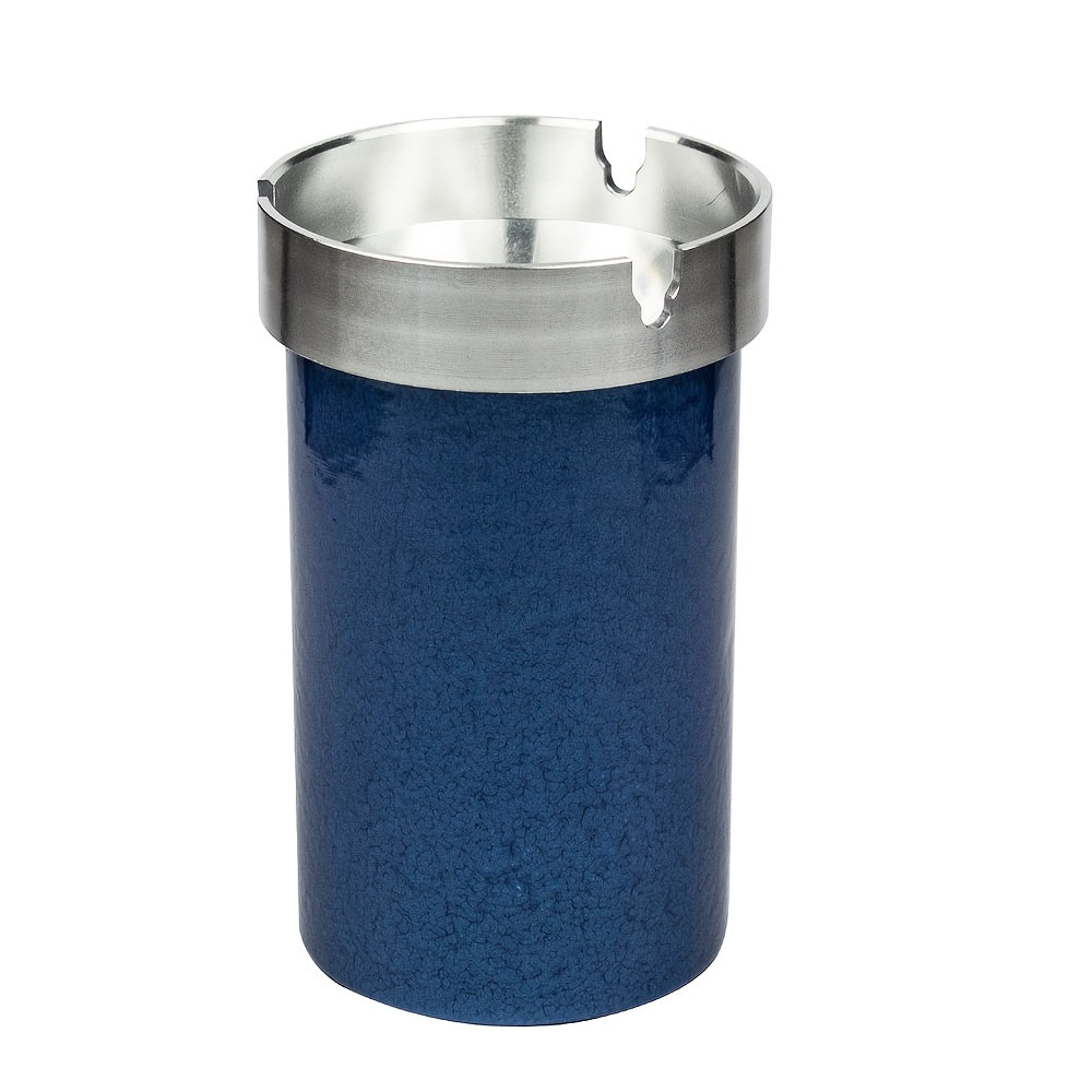 Unisex Aluminum Alloy Gold Ashtray Smoke Coupon Holder Durable