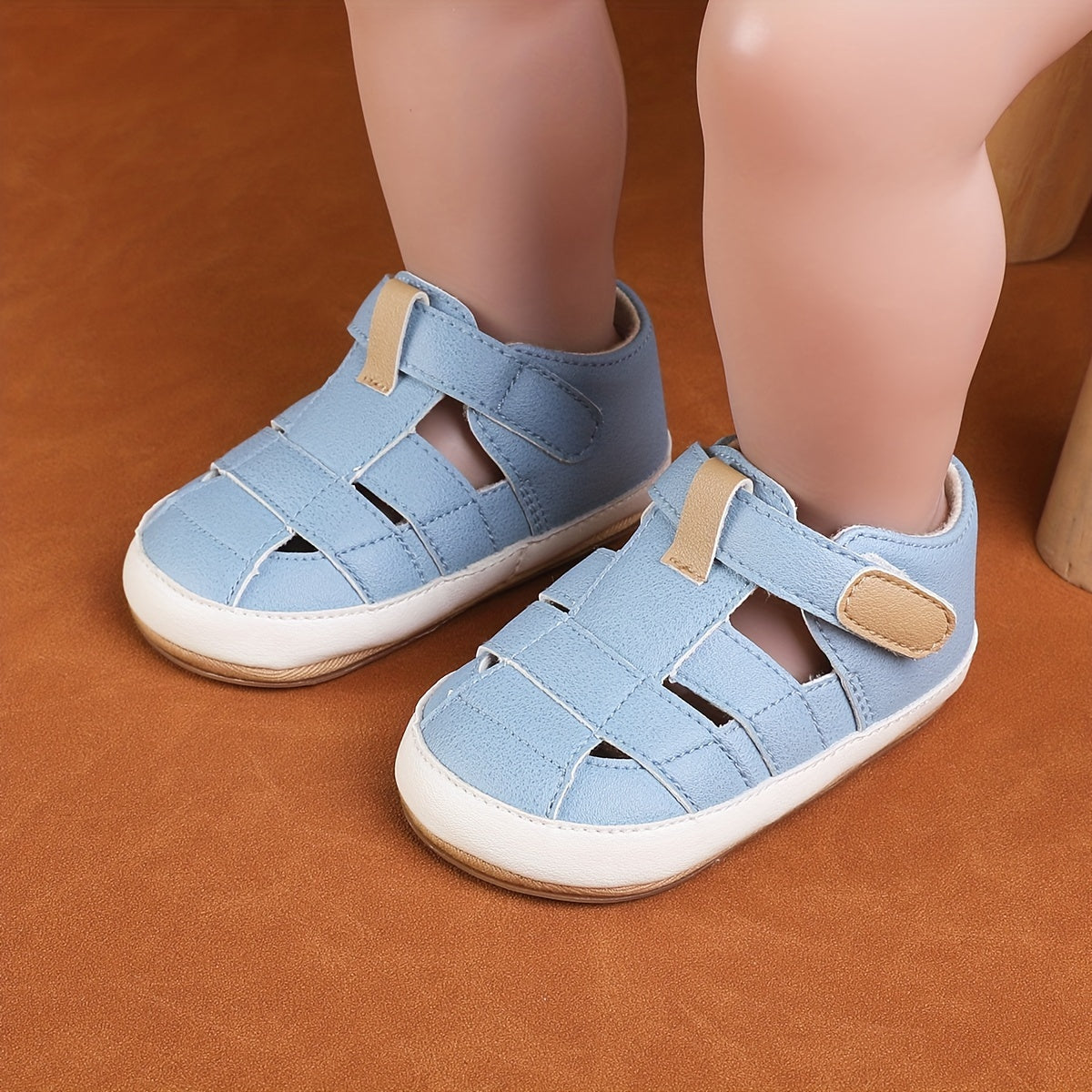 Baby Boys Breathable Casual Sandals Lightweight Anti-Slip Indoor Outdoor Spring Summer Autumn