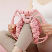 Pushti 25-g'ildirakli oyoq massaj qiluvchi rolik, sonlarni bo'sashtirish, mushaklarni cho'zish va ingichkalashtirish uchun. Mustahkam PP materialidan tayyorlangan. Portativ va yuqori sifatli.