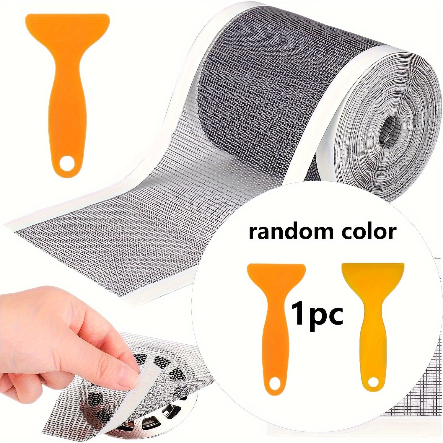 Self-Adhesive Shower Drain Hair Catcher 5m Roll Waterproof Mesh Strainer