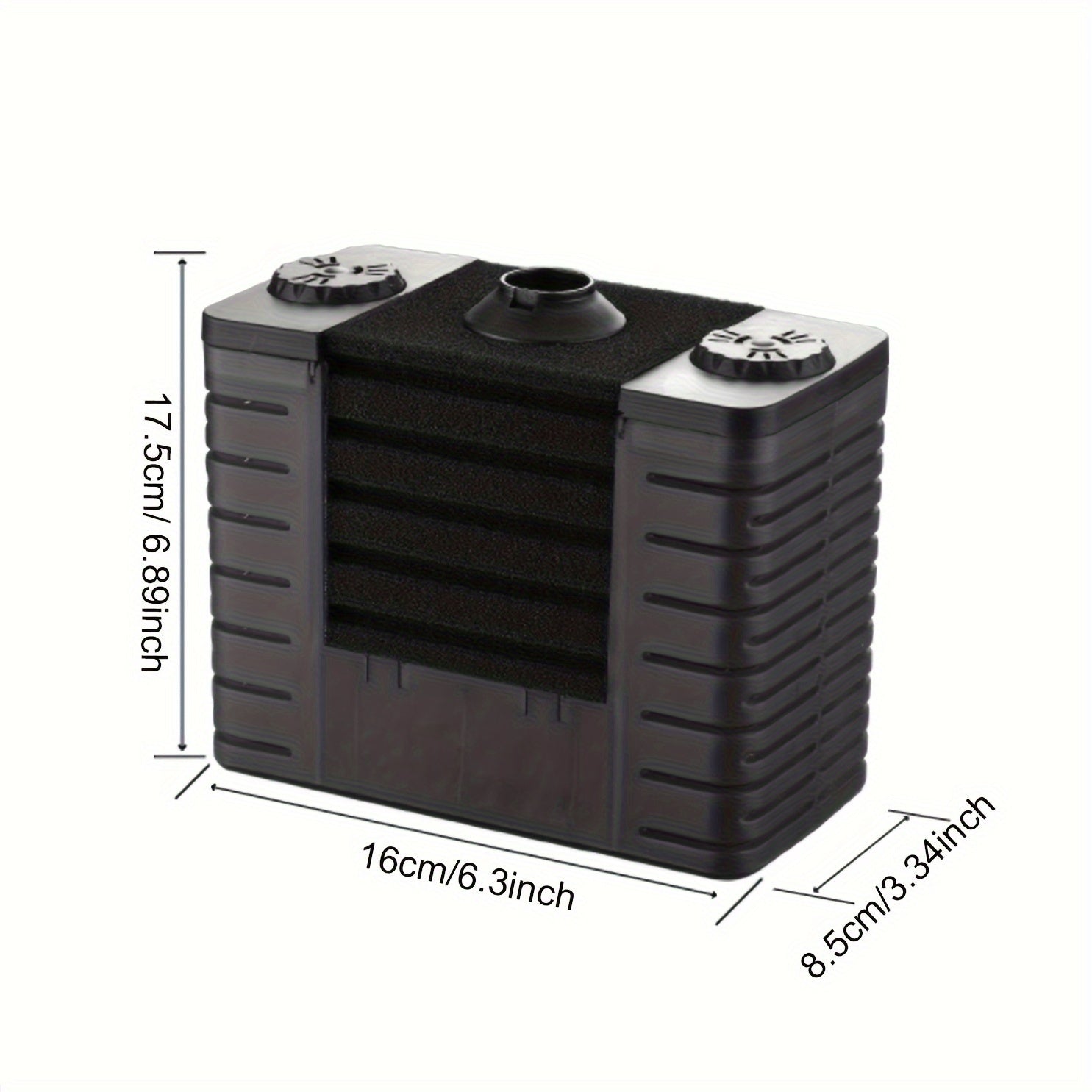 Silent Multifunctional Aquarium Water Pump with Built-in Filter for Fish Tanks