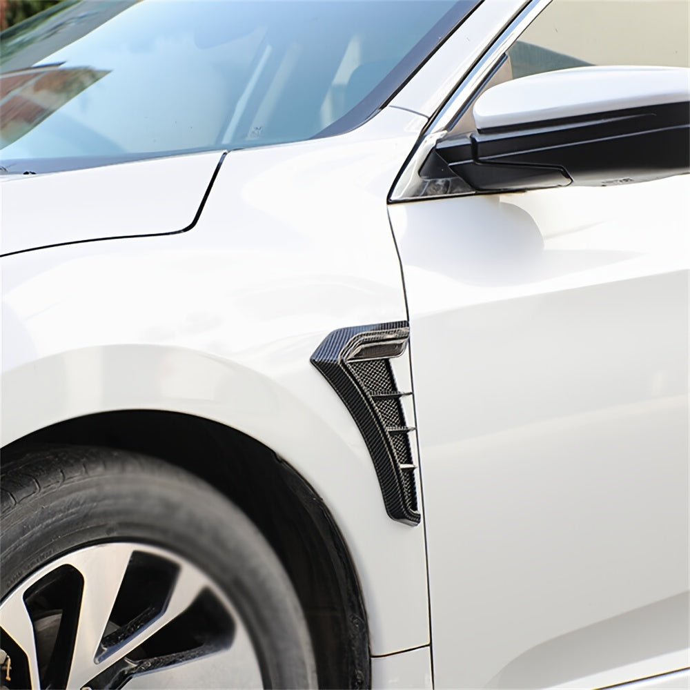 Juego de 2 pegatinas universales para guardabarros de automóviles, adhesivos decorativos para modificación de coches