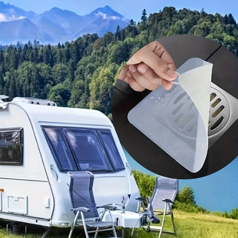 Silicone Floor Drain Cover Bathroom Anti-Smell Sewer Sink Protector