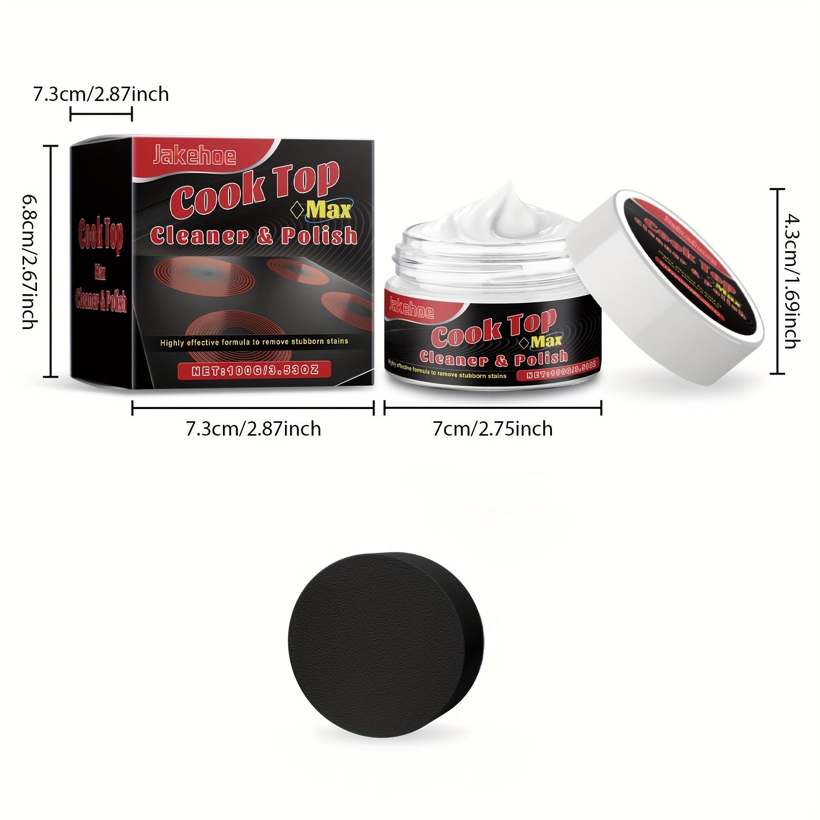 Oven Cleaning Paste for Stoves Stubborn Stain Remover Gentle Safe for All Surfaces