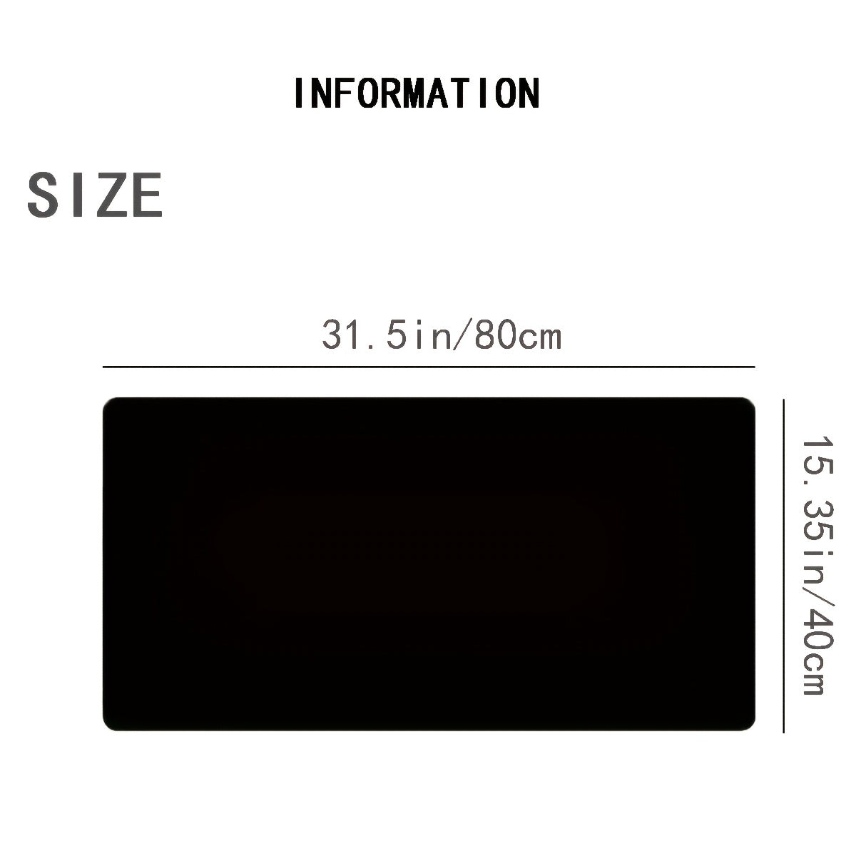 Faux Leather Desk Mat Waterproof Anti-Slip Stain-Resistant Multiple Sizes