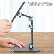 Adjustable Foldable Plastic Phone Stand for Watching Drama Portable Desk Accessory