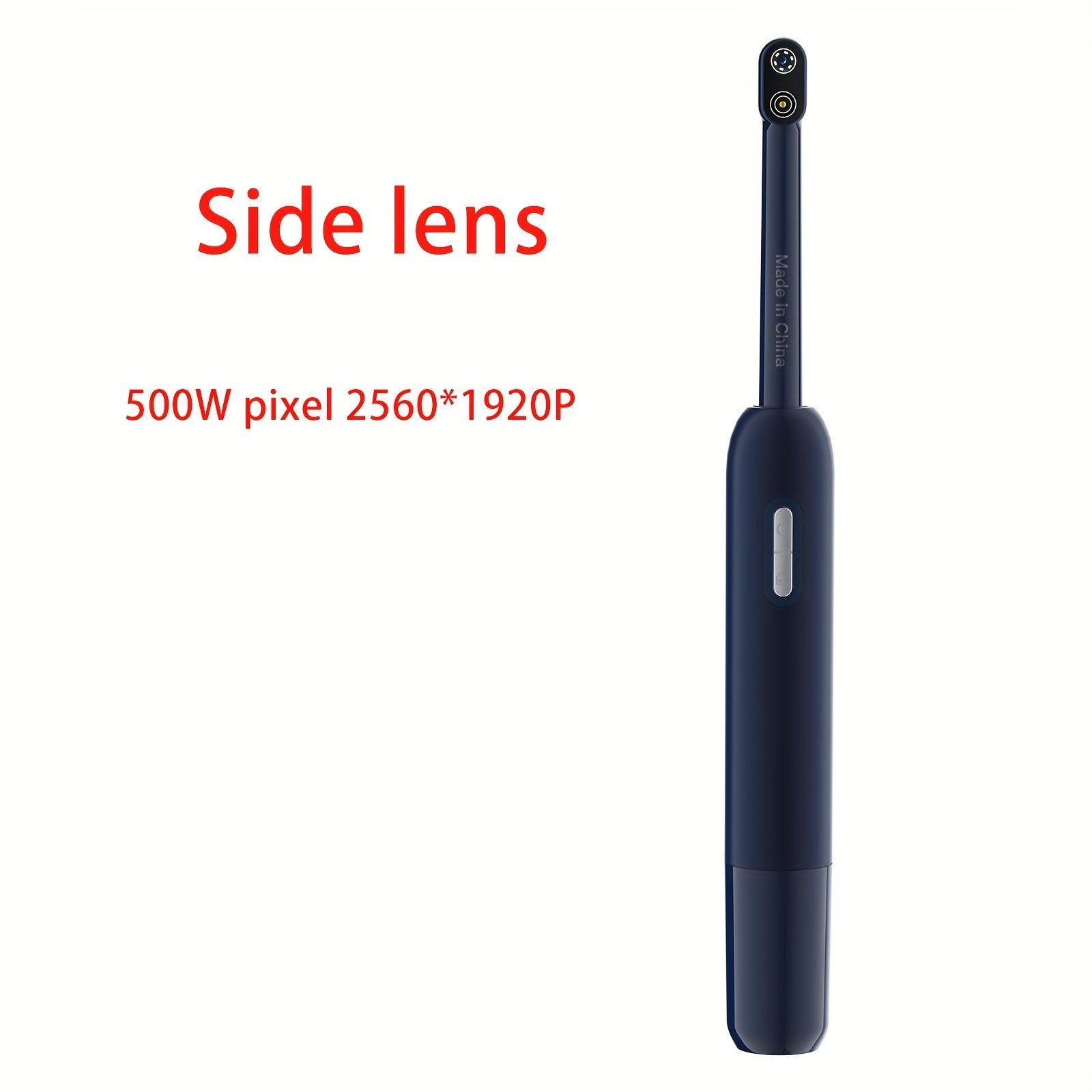 1 dona Aqlli Simsiz Wifi Vizual Endoskop quloq va og'iz tekshiruvi uchun.