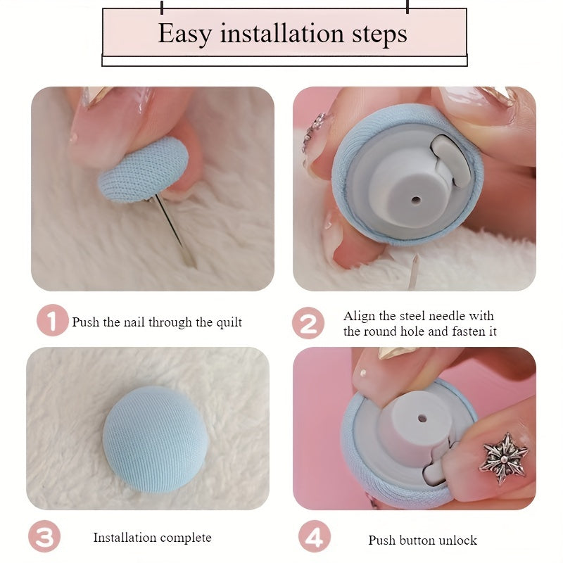 Bedding Accessories Detachable Quilt Fixer Anti-Slip Buckle for Secure Quilt Cover Corners