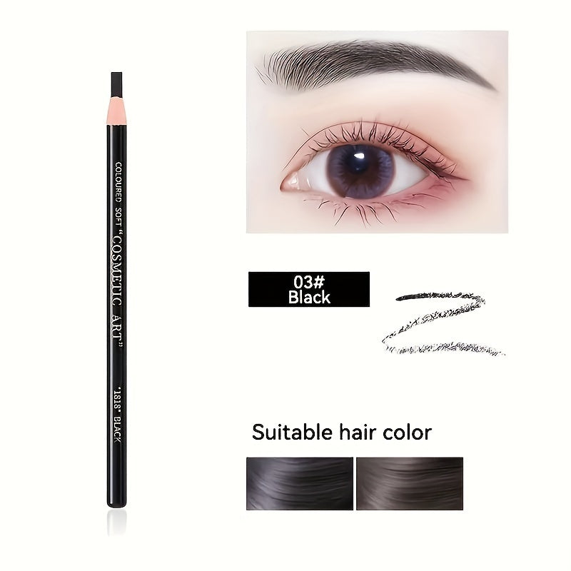 Women's Cosmetic Soft Eyebrow Pencil Waterproof Durable No Shaving Needed