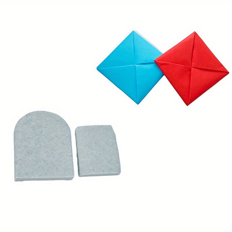 Korean Nostalgic Party Game Set for Ages 14 Plus Includes JackStones, Shuttlecock, Top, Drawing Cards, Grasping Stones