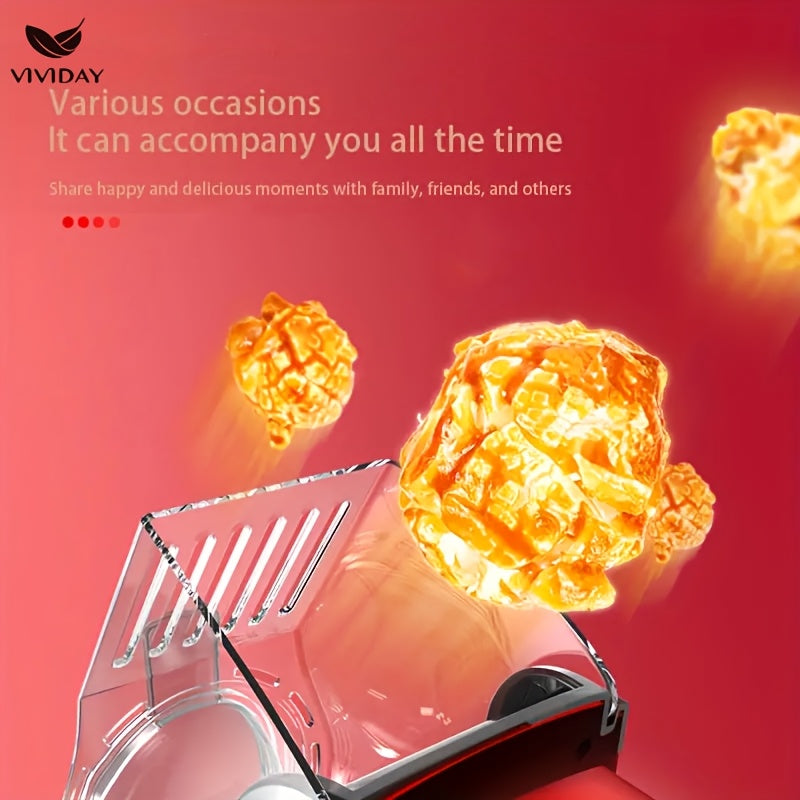 Электрическая машина для попкорна без батареек, горячий воздух, без масла, здоровая закуска
