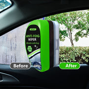 Car Windshield Wiper Anti-Fog 120ml with Sponge Base for Clear Rain Fog Green black