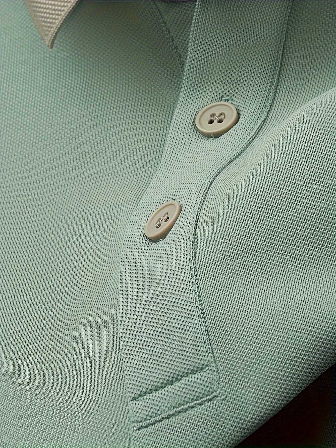 Men's Golf Shirt Short Sleeve Embroidered Polyester Casual Stretch