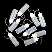 10 штук по 10 мл пластиковых бутылочек для клея с игольчатыми наконечниками для рукоделия и хранения