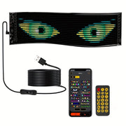 Wireless LED Matrix Sign with USB Power App Control Durable Programmable Sign