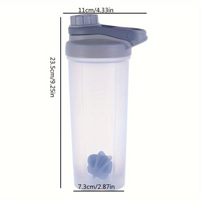Leak Proof Protein Shaker Bottle 700ml BPA Free Portable Easy to Clean for Gym Fitness Sports