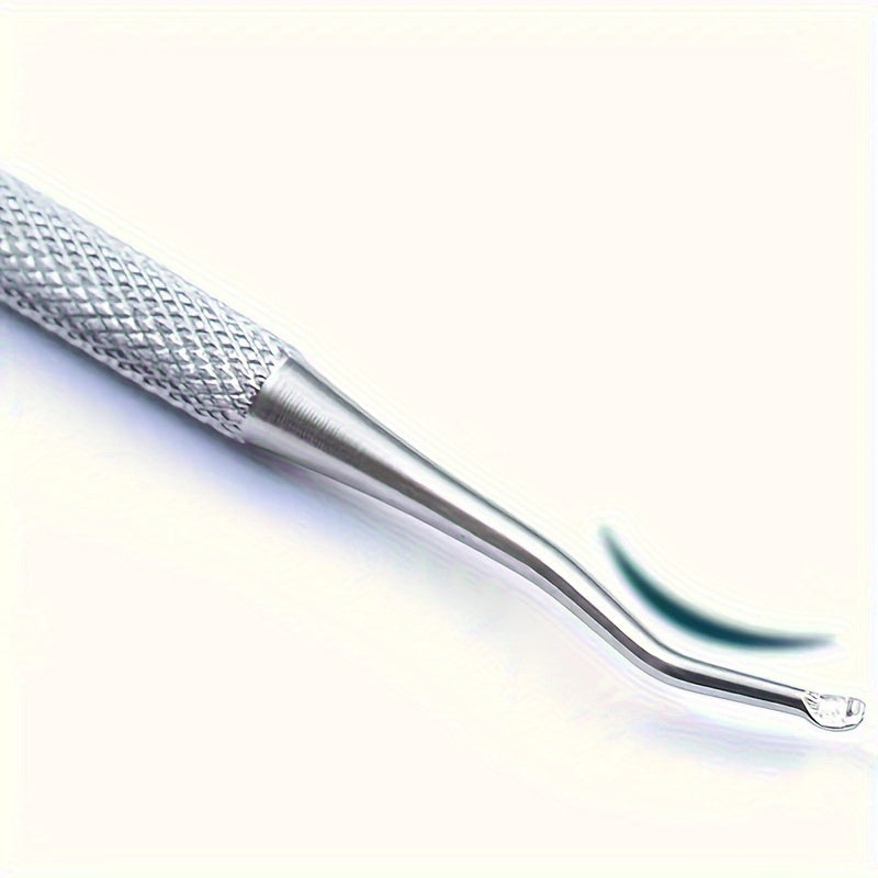 Stainless Steel Ingrown Toenail Lifter Pedicure Tool Deep Cleaning