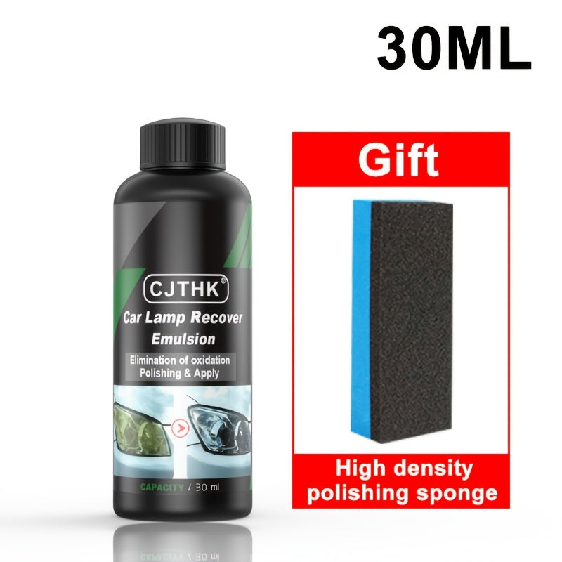 Car Headlight Polish Scratch Remover Kit for Headlight Restoration and Maintenance