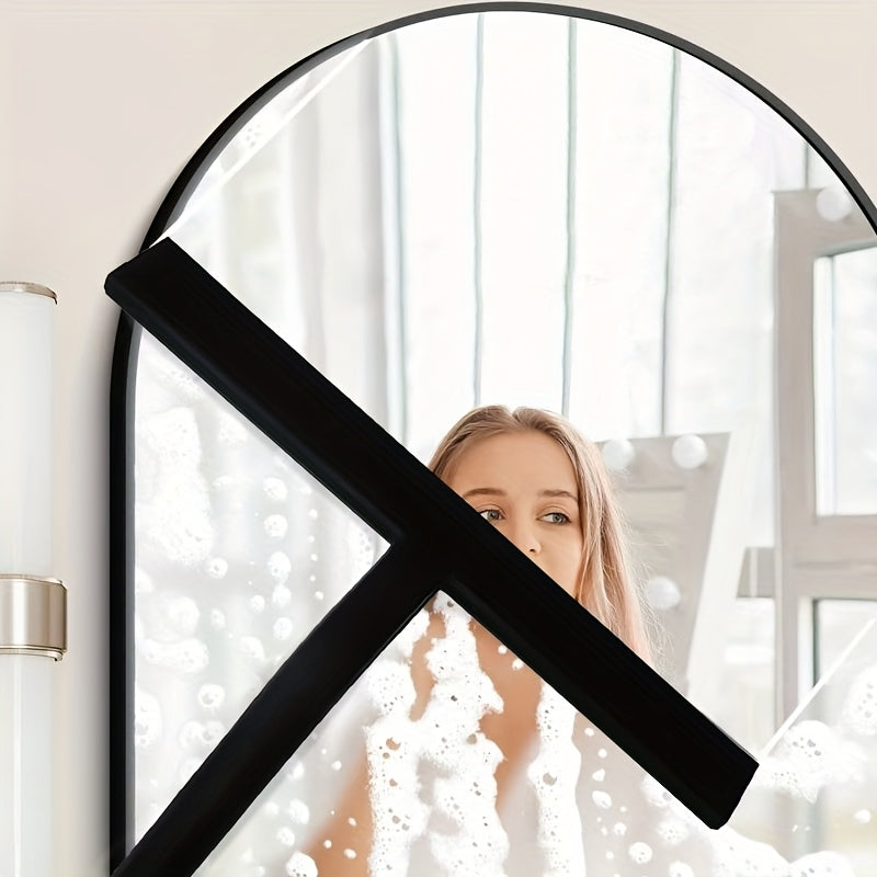 Yuqori sifatli silikon dush squeegee, mustahkam temir turli - hammom oynalari, shisha va avtomobil oynalarini tozalash uchun ideal - uy va ofis uchun ko'p maqsadli tozalash asbobi, hammomni parvarish qilish uchun mukammal