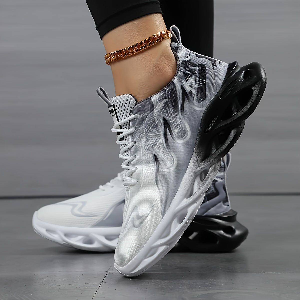 Мужские и женские кроссовки для бега из дышащей сетки большого размера с амортизацией, белые, зеленые и синие