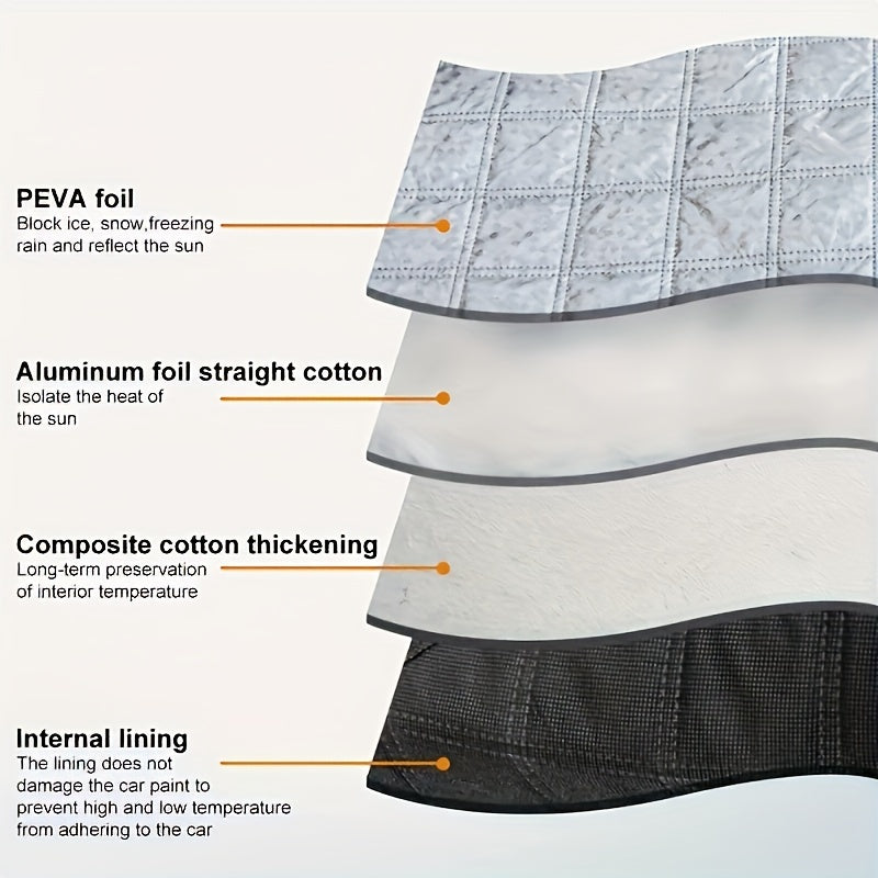 Premium qalin avtomobil shisha qoplamasi UV qor, qor, quyiltirilgan