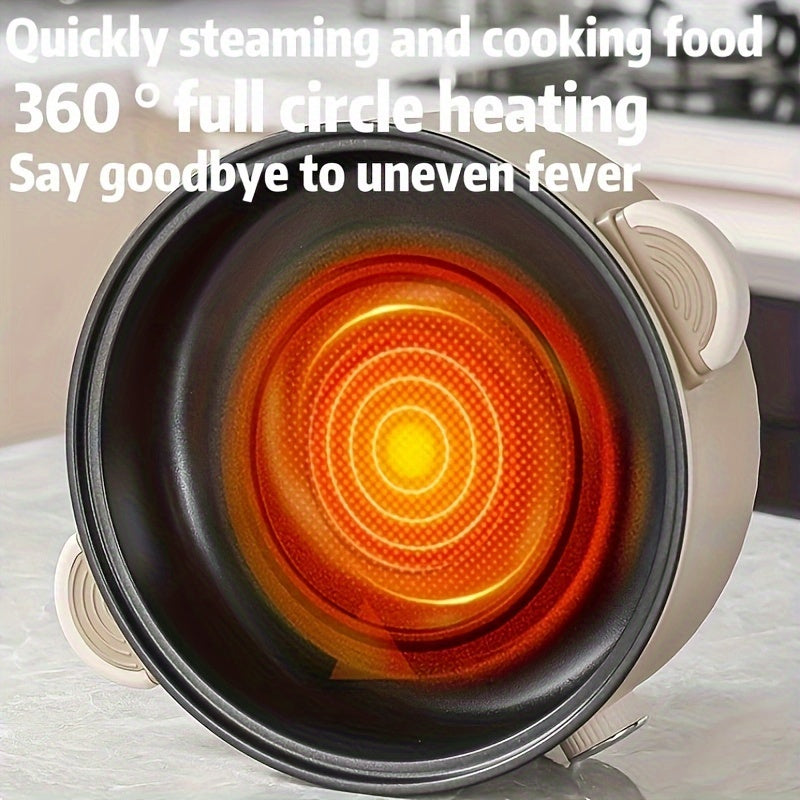 Электрический горячий горшок с двойным слоем 24 см для домашнего использования и вечеринок