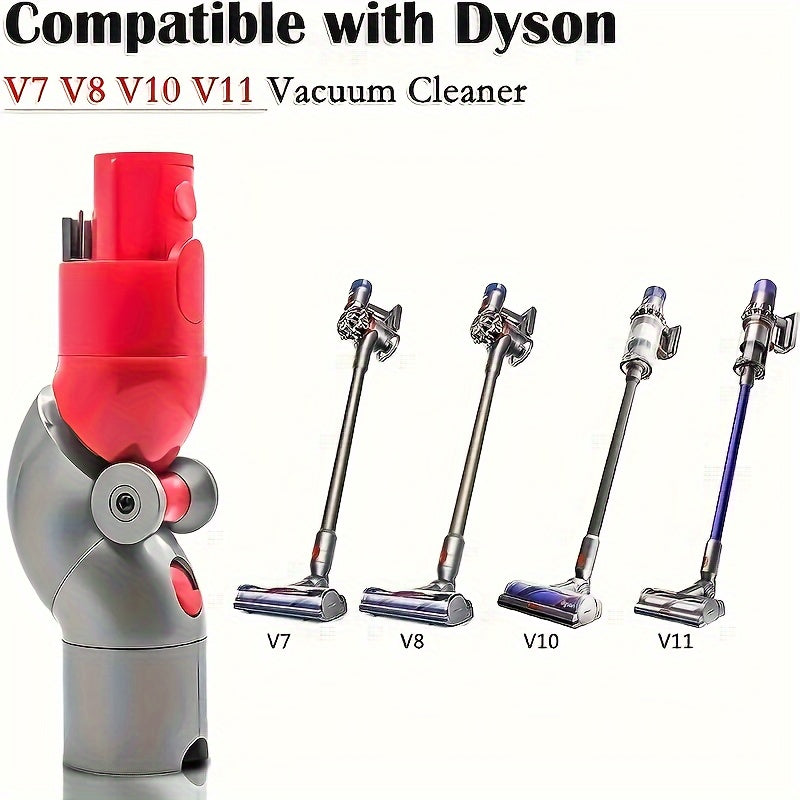 Dyson V7-V11 tezkor chiqarish pastki adapterini oling, bu mustahkam plastik polni tozalash vositasi aksessuaridir.