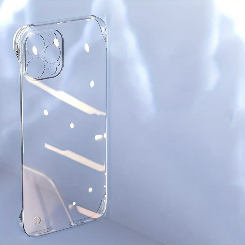 Clear Transparent Hard PC Phone Case for iPhone 11 12 13 14 15 Pro Max Plus