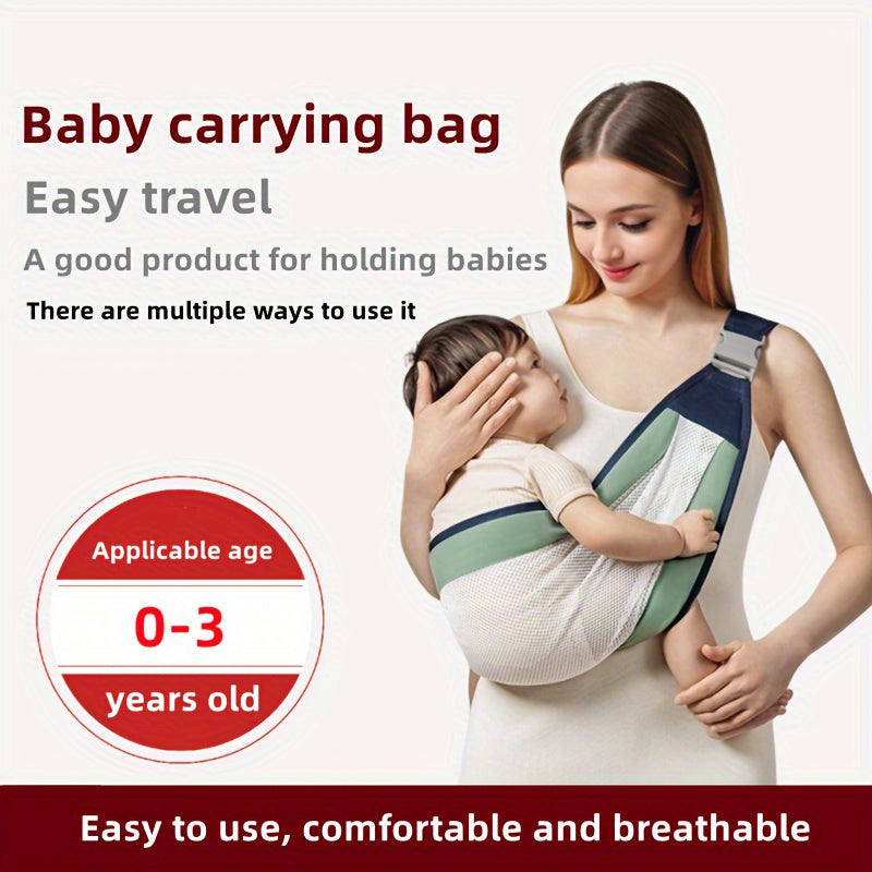 Infant Baby Carrier Shoulder Harness Airy Wrap for Newborns and Toddlers
