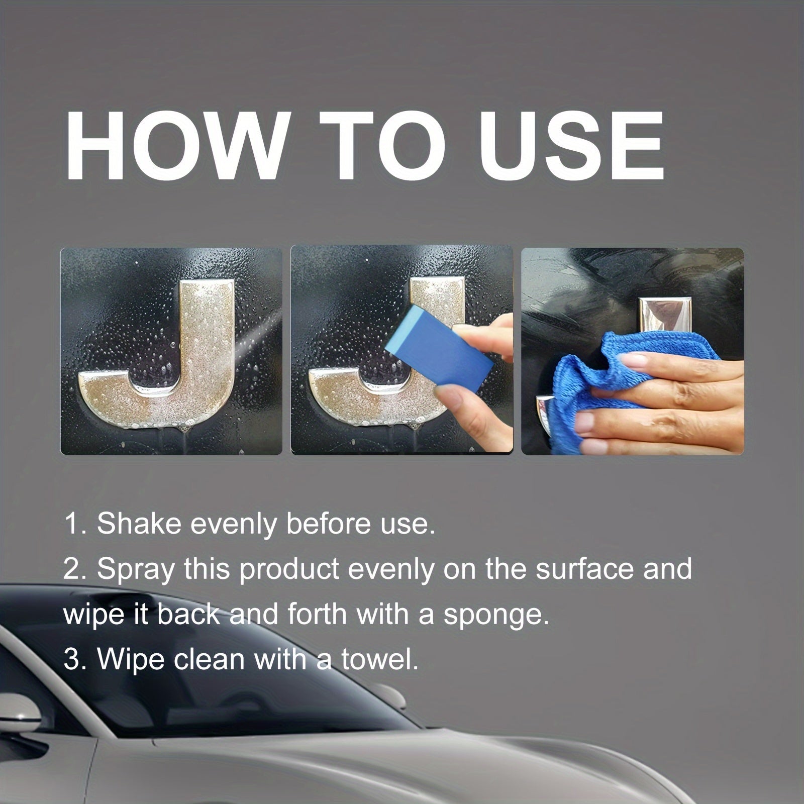 Removedor de óxido para piezas metálicas de coche, limpiador anti-óxido, eliminador de oxidación