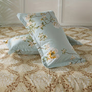 Printed Pillowcase Soft Breathable Modern Style Single or Pair Bedding Accessory