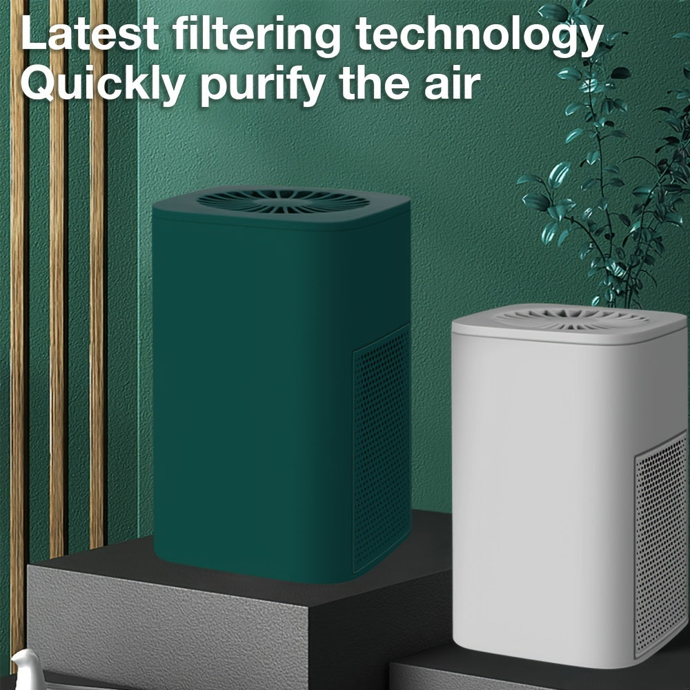 2025 Desktop Air Purifier for Home Office Living Room Bedroom Deodorizer Dust Pollen Pet Dander