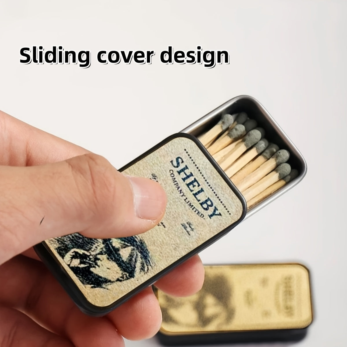 Vintage Matchbook Classic Style Compact Matches for Nostalgia and Ceremonial Use