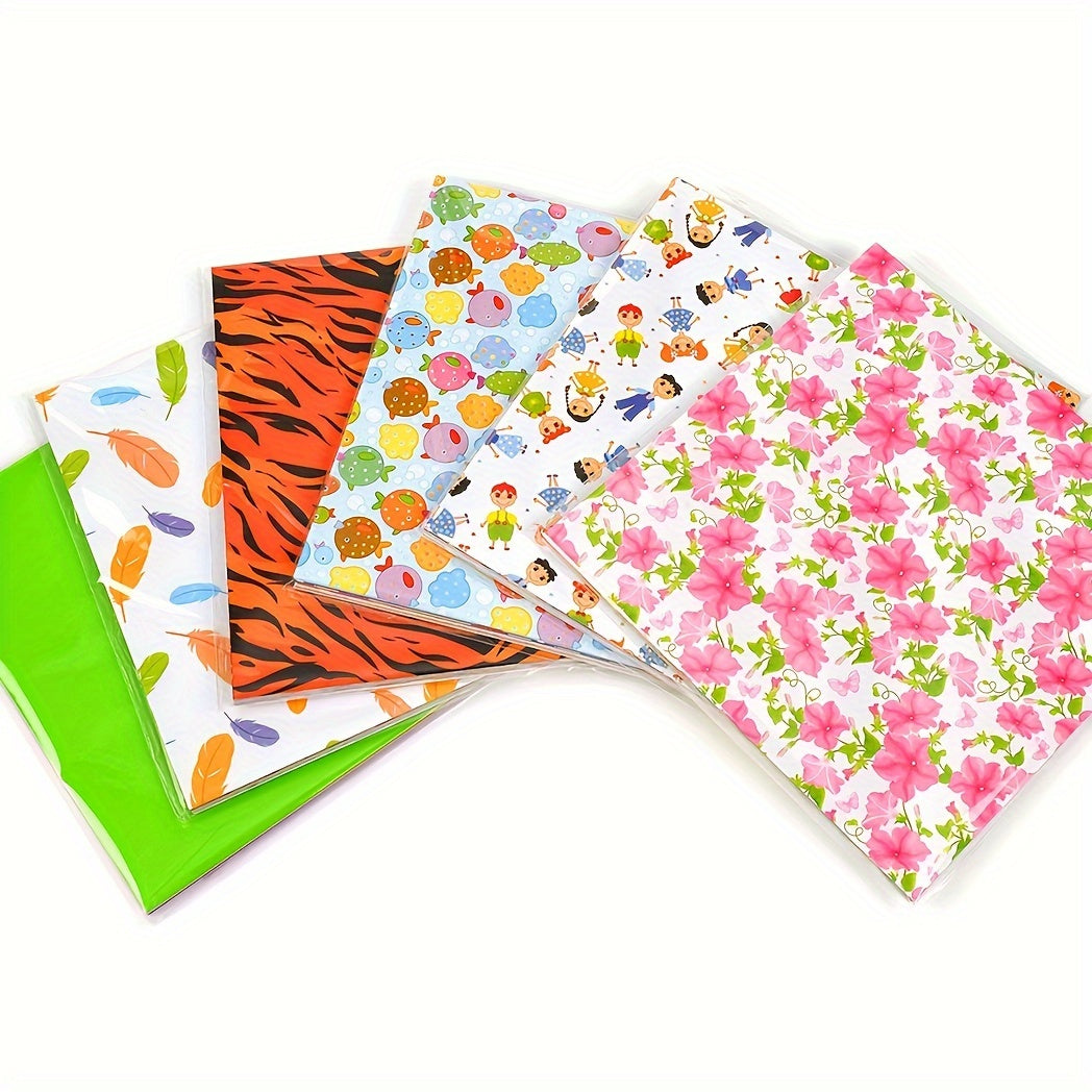 Set de manualidades de origami para niños con 40 hojas y libro de instrucciones para el desarrollo de habilidades motrices