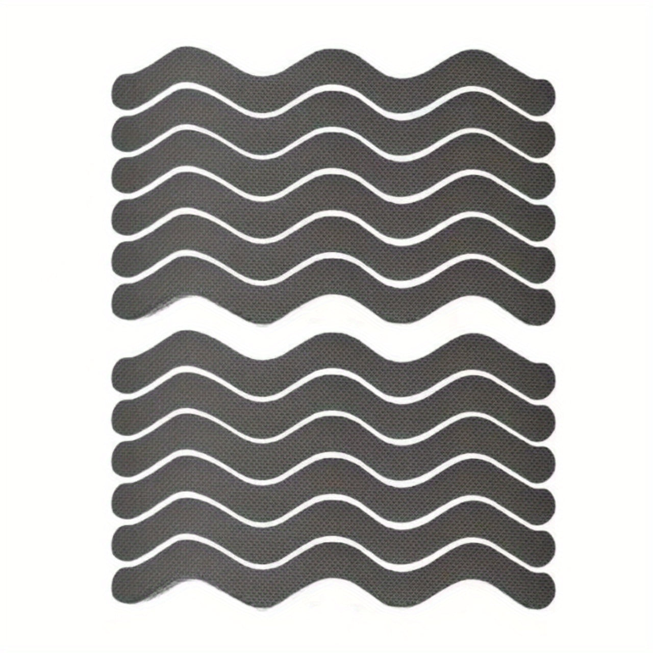 6/12pcs Anti-slip Bathroom Tub Safety Stickers S Shape Shower Slip Strips