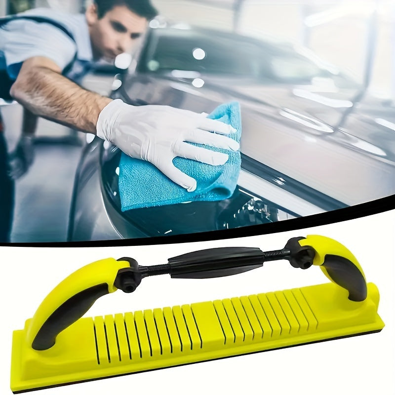 Регулируемый шлифовальный стержень с вращающейся рукояткой для стены, металла, дерева, гипсокартона, кузовных работ