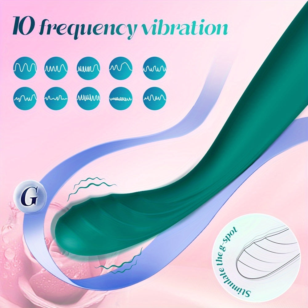 Women Rechargeable G-Spot Vibrator Wireless Massager with Adjustable Intensity