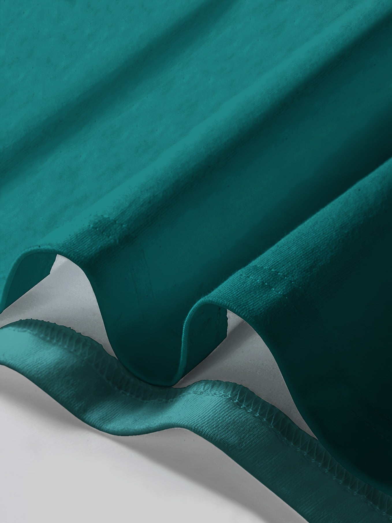 Camiseta de manga corta con cuello redondo y estampado digital de talla grande para hombre, poliéster y spandex